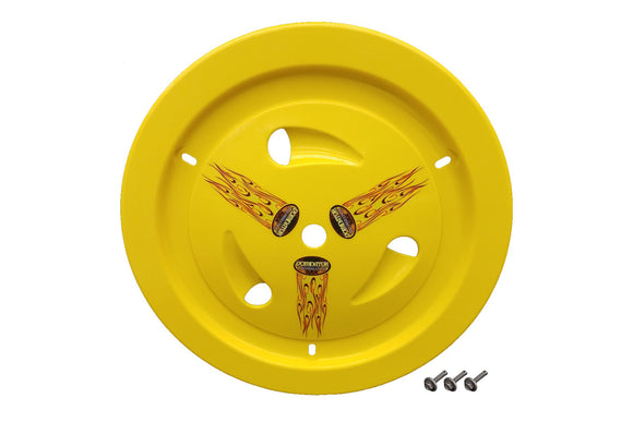 Wheel Cover Bolt-On Yellow Real Style