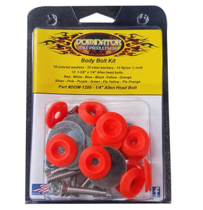 Body Bolt Kit Flou Orange Allen Head