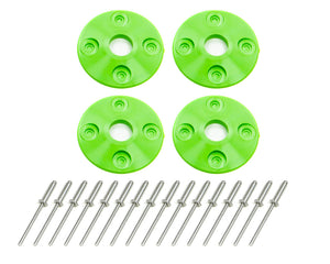 Scuff Plate Plastic 4pk Xtreme Green