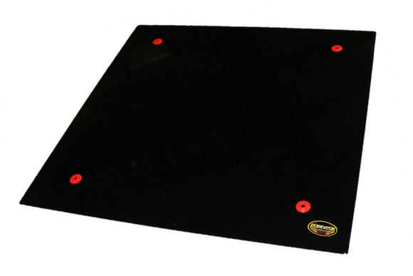 Hood Late Model Panel Black  48in x 54in