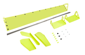 Plastic Spoiler 8x72in LM Fluorescent Yellow