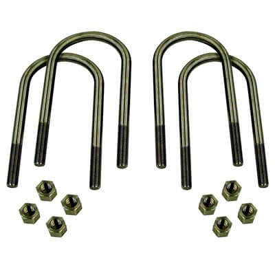 1/2-20 HD U-Bolts (4pk) Zinc Finish