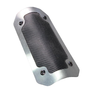 Flexible Heat Shield 4in x 8in Brushed/Onyx