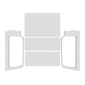 2004-06 Jeep Wrangler LJ Headliner Kit White