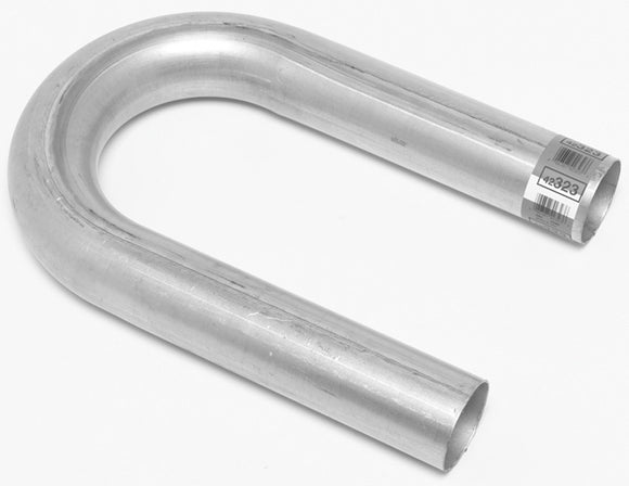 3in Aluminized U-Bend Pipe 5in Radius 16 Gauge