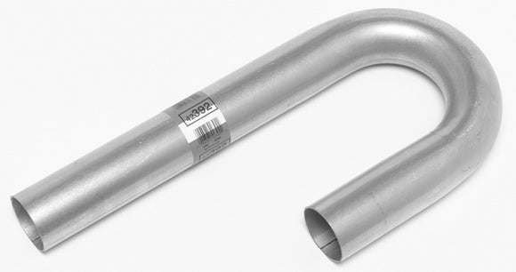 2.5in Aluminized J-Bend Pipe 3.5 Radius 16 Gauge