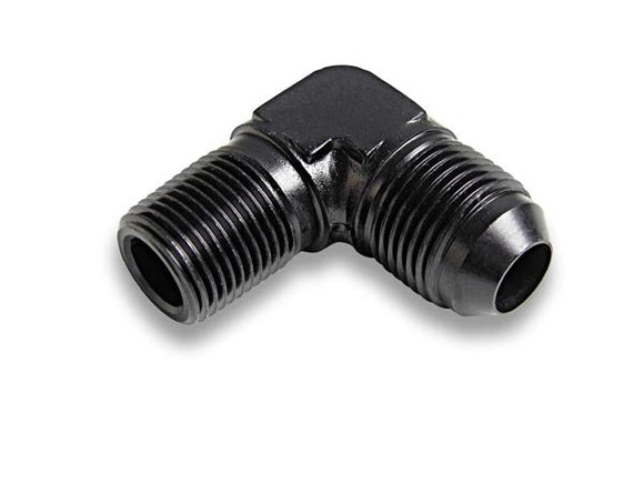 #4 Male to 1/8in NPT 90 Deg Ano-Tuff Adapter