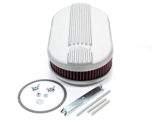 Air Cleaner Kit Classic Finned Small Oval