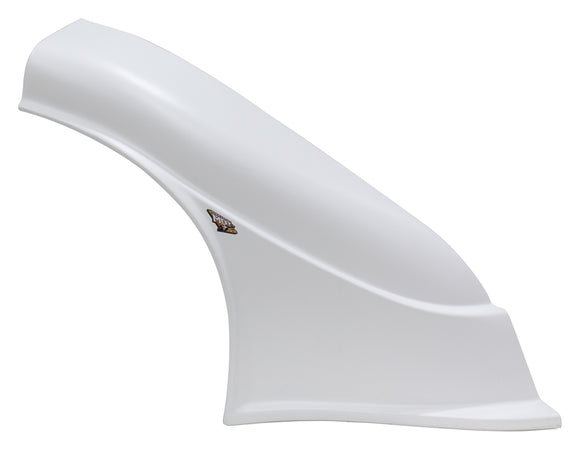 MD3 Plastic Dirt Fender White Old Style