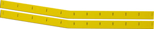 88 MD3 Monte Carlo Wear Strips 1pr Yellow