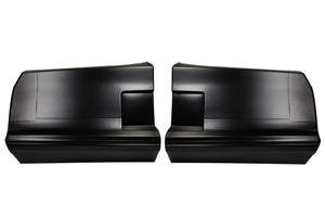 88 Monte Bumper Cover Black Plastic