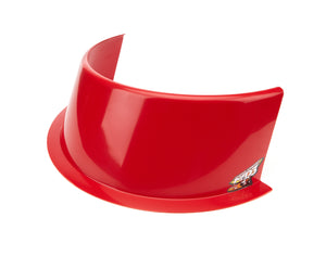 Air Deflector Hood 6in Tall Red