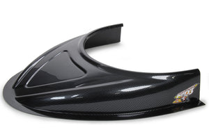 MD3 Hood Scoop 3in Tall Flat Carbon Fiber Look