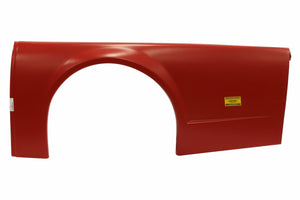 2019 LM Plastic Quarter Panel Red Left