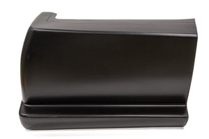 Bumper Cover Rear Truck Black Left Side