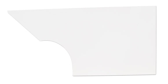 Qtr Panel High Impact Plastic White Left