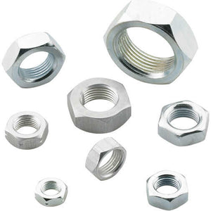 5/8 RH Steel Jam Nut - 3/4 Hex