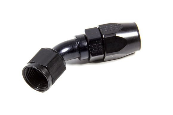 12an 45-Deg Hose End Black