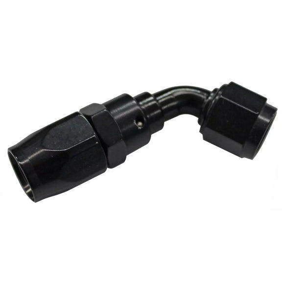 6an 60-Degree Hose End Black