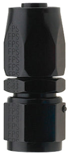 Hose Fitting #12 Str Pro-Flow Black