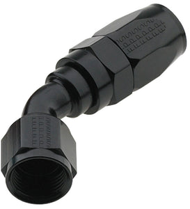 Hose Fitting #12 45 Deg Pro-Flow Black