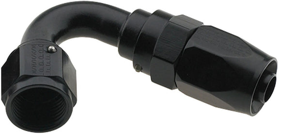 Hose Fitting #12 120 Deg Pro-Flow Black