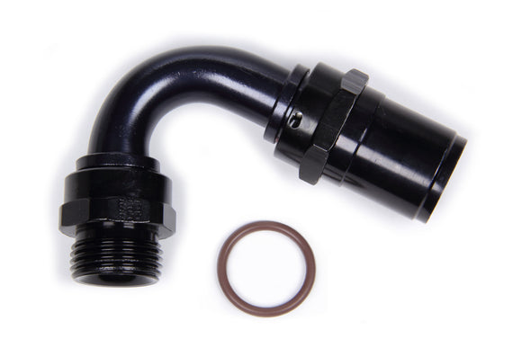 #12 Race-Rite Crimp-On Hose End 120-Degree