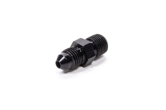 Straight Adapter Fitting #3 x 1/8 MPT Black