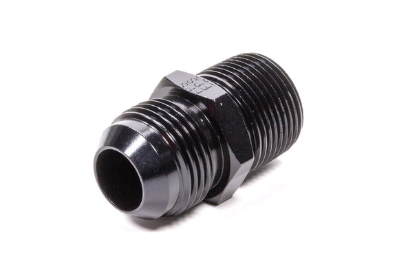 Straight Adapter Fitting #12 x 1/2 MPT Black