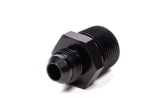 Straight Adapter Fitting #16 x 1 MPT Black