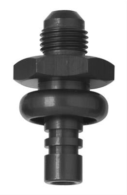 6an to Ford EFI .550 Shank Fitting Black