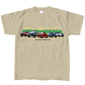 1953-2022 Ford F-Series T-Shirt Pickup Line Tan M