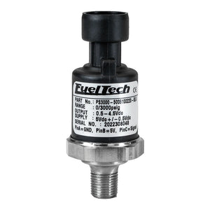 0-300 PSI Pressure Sensor (Black Series)