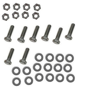 Export Brace Hardware Kit; 64-66 Mustang [Stainless Steel [32 Pieces]