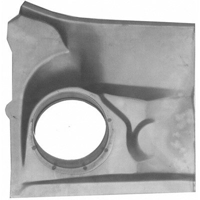 Cowl Vent Panel; Lower Patch; Rh; 64-68 Mustang; Cougar