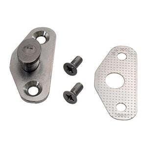 Door Latch Striker & Shim; Use 2 Per Car; 68-70 Mustang; 67-70 Cougar; 68-77 Bronco