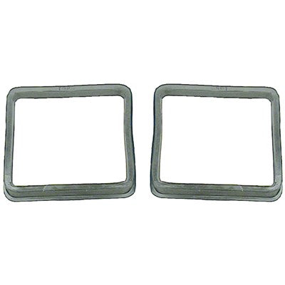 Park Lamp Housing Gaskets; Lh/Rh Pair; 67 Camaro Rs