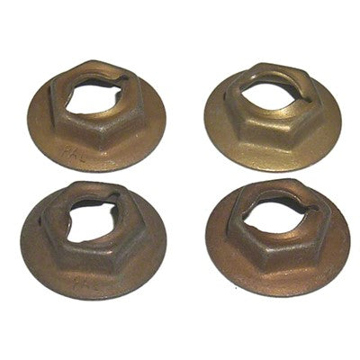 Park Lamp Housing Nuts; 67 Camaro Std Or Rs [4 Pieces]