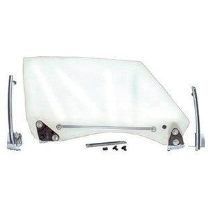 Door Glass Kit; Rh; Clear; 68-69 Camaro; Firebird Includes Glass; Lower Channel; Molding