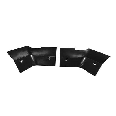 Package Tray Corners; Lh/Rh Pair; 67-69 Camaro; Firebird; Coupe Models Only