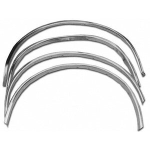 Wheel Opening Molding Set; 4 Piece Set; Front & Rear; 67-68 Camaro; Firebird; Except 68 Camaro Rs