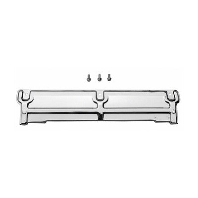 Radiator Top Plate; Chrome; 3-Bolt Holes; 23-7/8