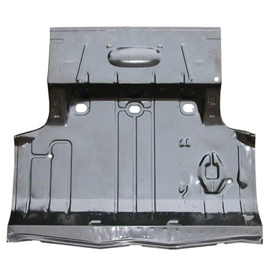 Trunk Floor Assembly; Oe Style; 1-Piece; Includes Braces; 66-67 Chevelle