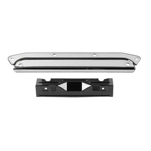 License Plate Bracket Fillers; Rear; 2-Piece Set 64-65 Chevelle