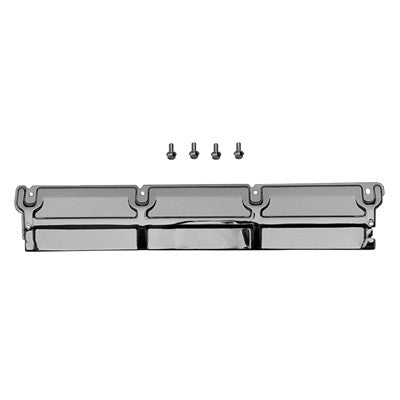 Radiator Top Panel; Chrome; 4 Bolt Holes; 68-72 Chevelle; El Camino; Nova; 70-72 Monte Carlo; Hd Cooling; 4 Row Radiator