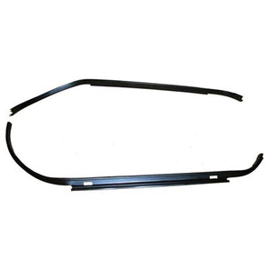 Trunk Weatherstrip Gutters; Lh/Rh Pair; 68-72 Chevelle; Monte Carlo; 70-72 Skylark; Gs; Special