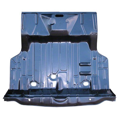 Trunk Floor Assembly; 71-72 Chevelle [1-Piece] With Braces [Trim Tail For Other Gm A-Body-Body]