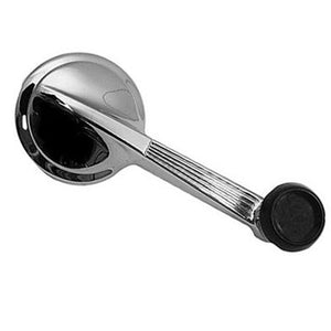 Window Crank Handle; Black Knob; Without Insert; 53-64 Chevrolet