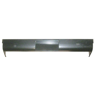 Roll Pan; Rear; Steel; With Tag Pocket; Lamp Assembly Included; 54-87 Stepside Pick-Up