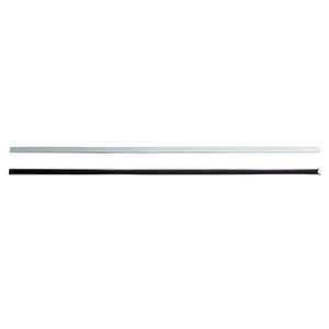 Door Glass Run Channel; Front Division Post; Front; Felt Inculded; Stainless Steel Track For The Front Of Door Glass; Sold Each; Use 1 Per Door; 55-59 Chevrolet; Gmc 2Nd Series Pick-Up